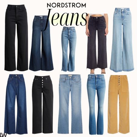 Jeans 👖 to shop from the Nordstrom Anniversary Sale July 17 - August 6 *early access for card members starting July 11*

#LTKxNSale