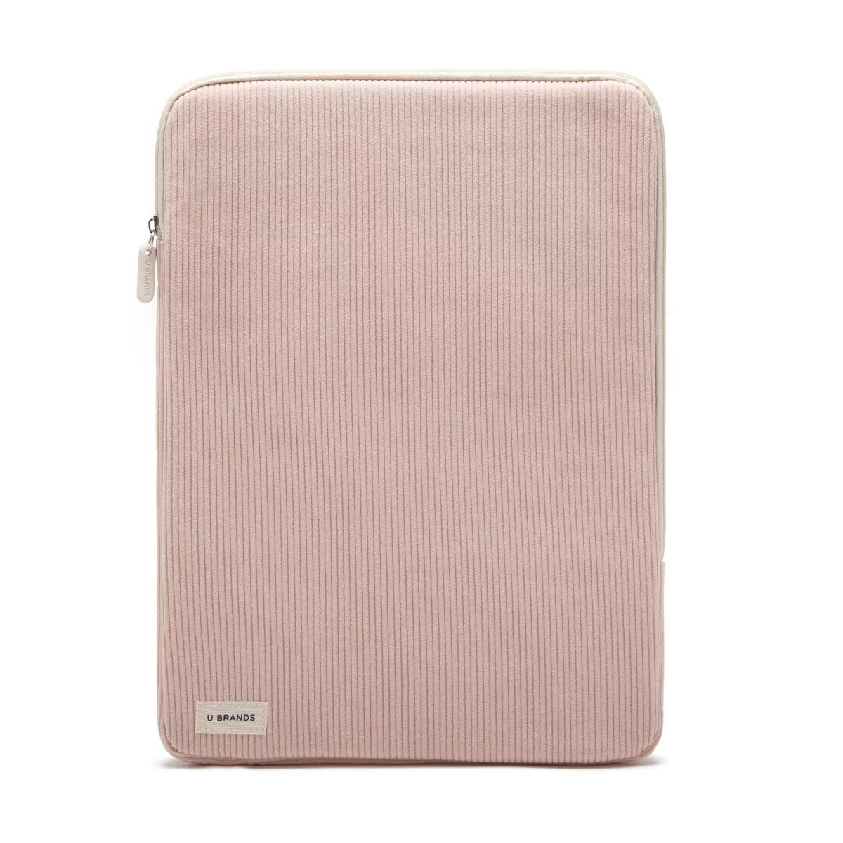 U Brands 15" x 10.5" Corduroy Laptop Pouch Dusty Rose | Target
