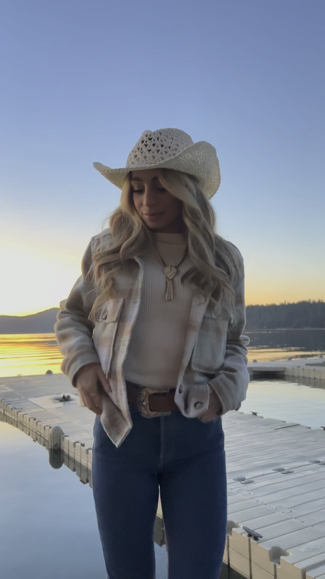 My favorite fall outfit. Worn in Whitefish, Montana. Turtleneck and flannel outerwear are from a small boutique in Pennsylvania. Jewelry and belt are vintage. Style matches from brands I love are linked.

#LTKTravel #LTKSeasonal