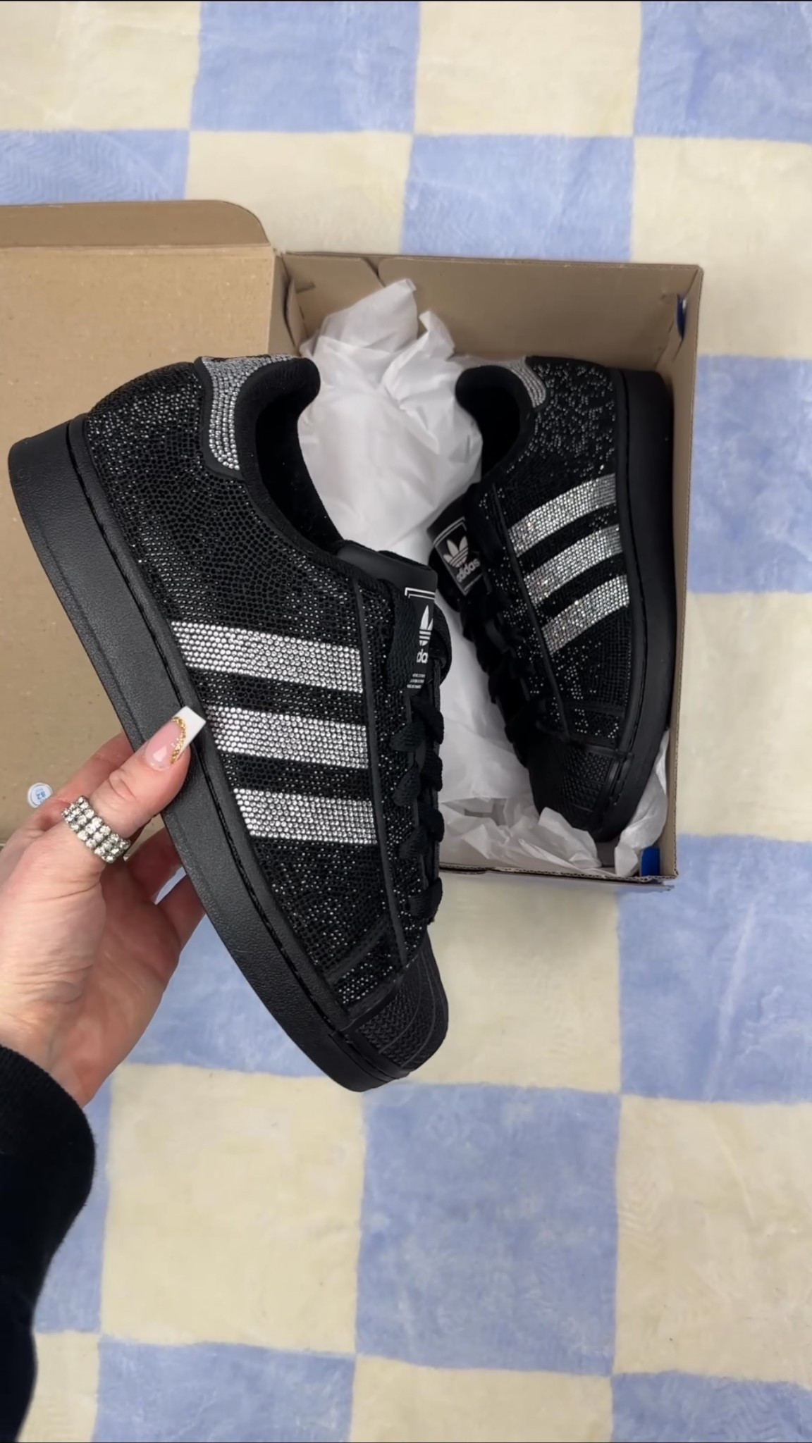 Adidas Superstar rhinestone 🖤