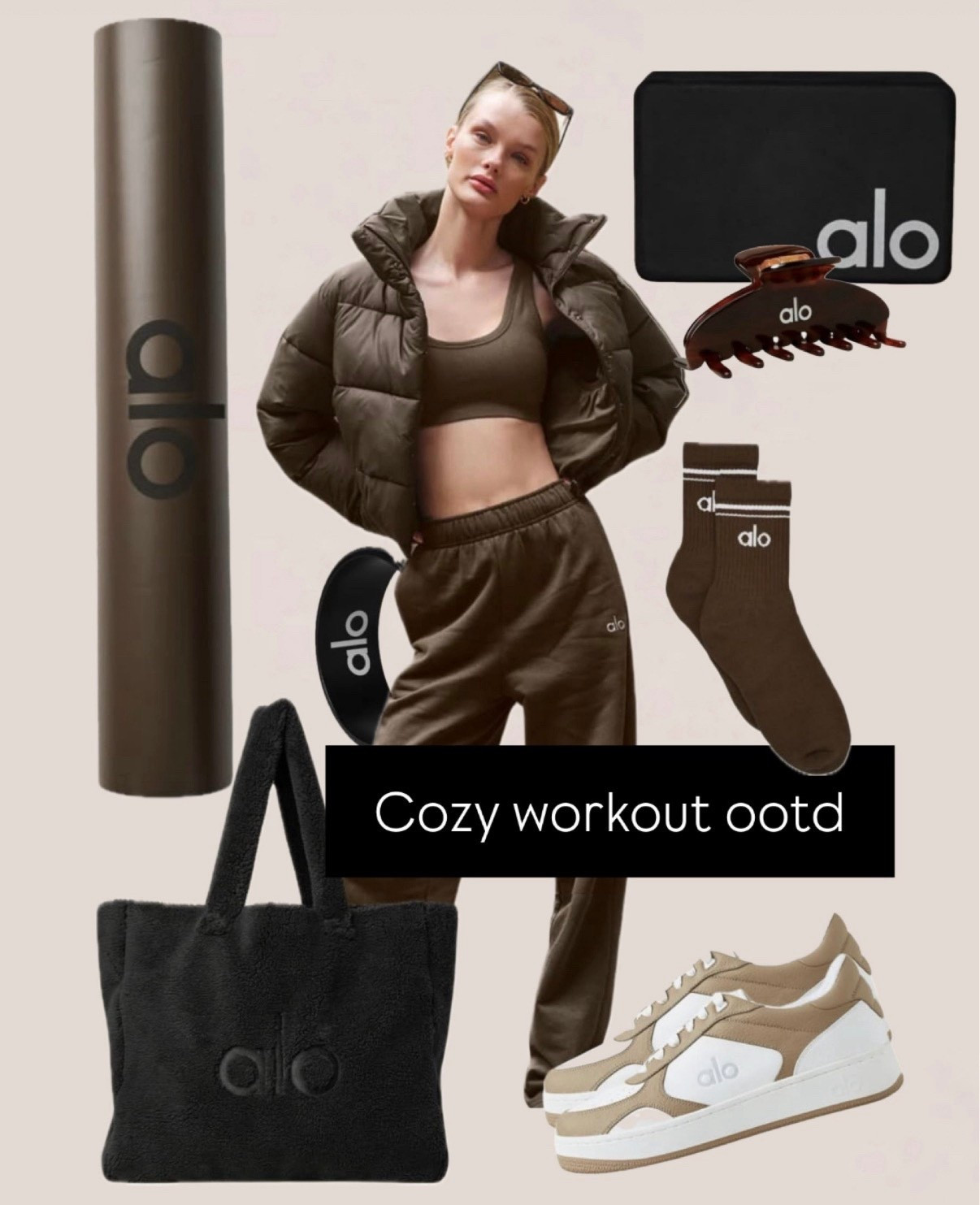 Alo yoga
Winter workout
Ootd 