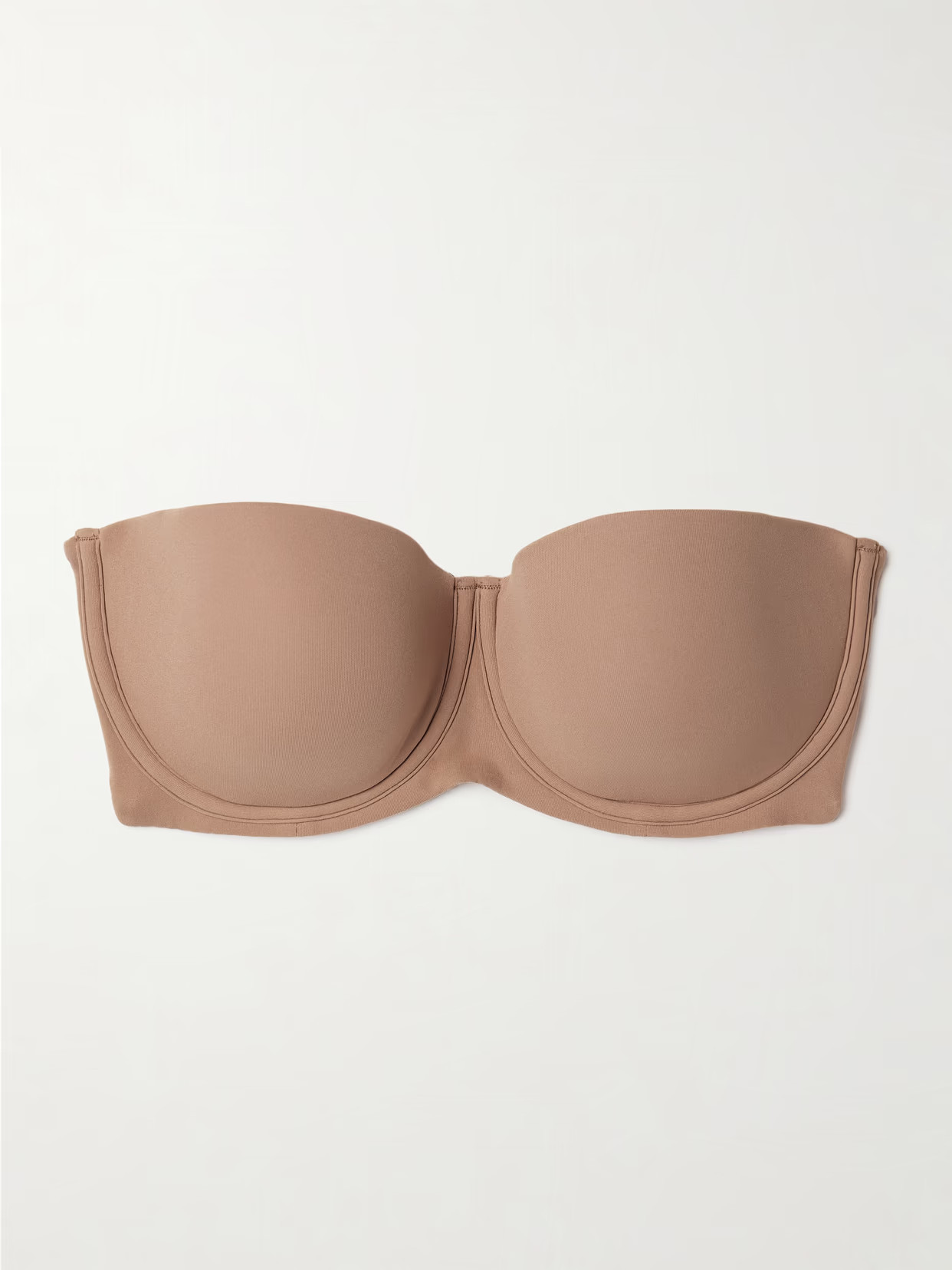 SKIMS - Fits Everybody Strapless Bra - Sienna | NET-A-PORTER (US)