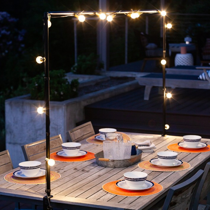 IYN Indoor Outdoor Table Frame for String Lights & Décor | Williams-Sonoma