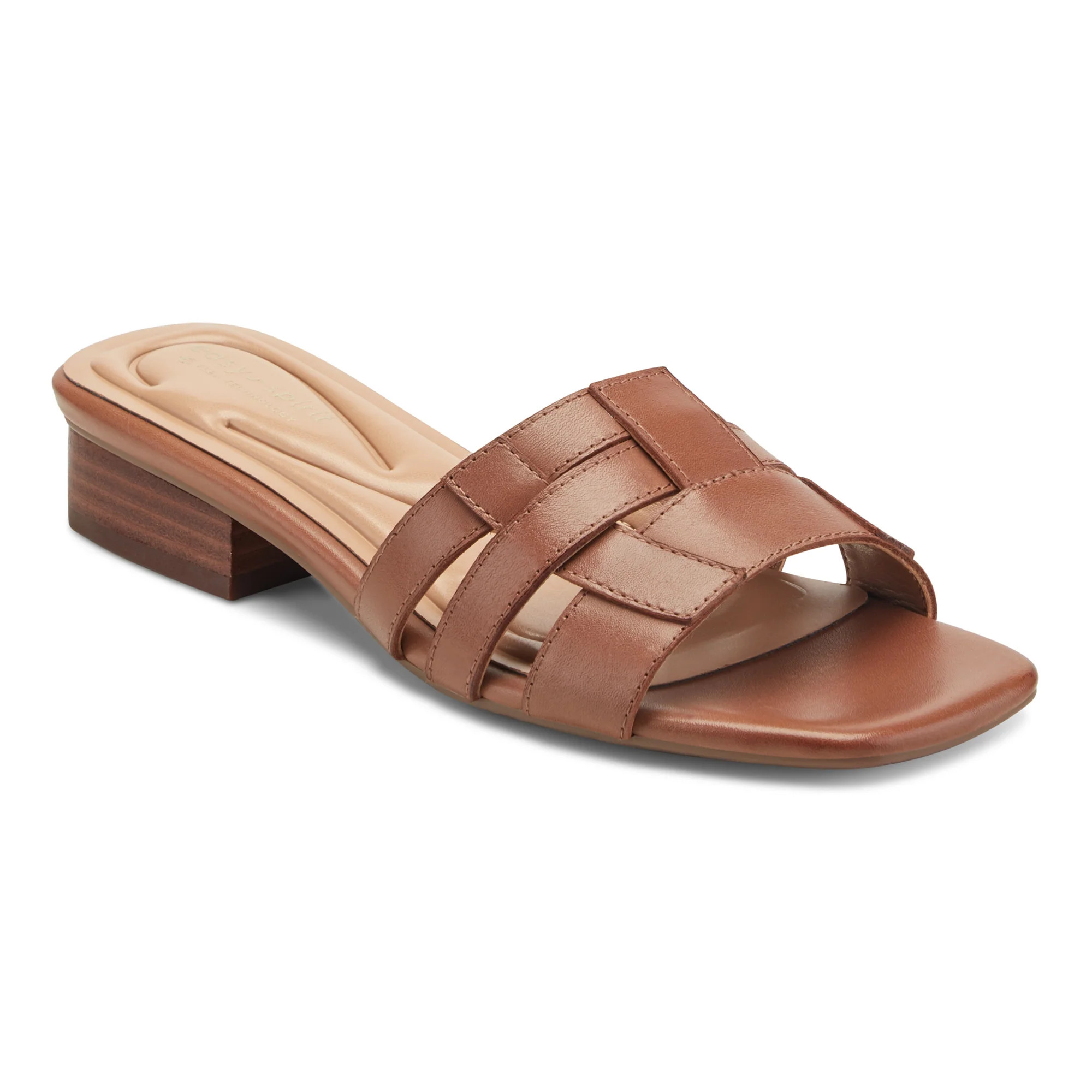 Women's Galanti Leather Dress Sandals - Brown Leather | Easy Spirit | Easy Spirit