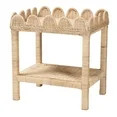bali & pari Sumana Boho Side Table, 2-Tier, Natural | Walmart (US)