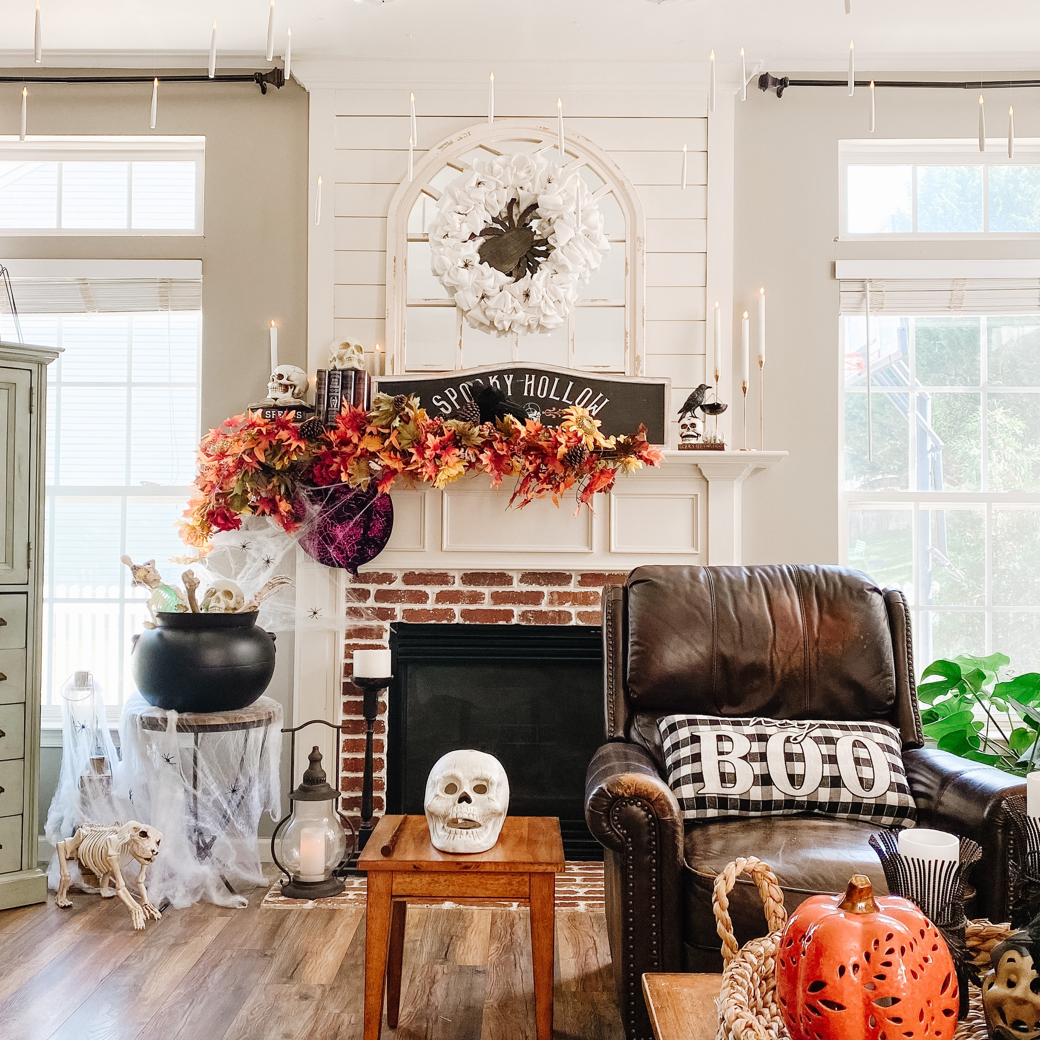 It’s spooky season!! 

Halloween decor, floating candles, Harry Potter, fireplace, brick, cauldron 

#LTKHalloween #LTKSeasonal #LTKhome