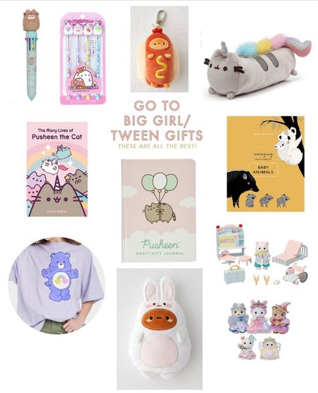 These are my tried and true gifts for girls ages 8-10 or so! They are all well loved by my girls. That pusheen journal is the absolute best! Get the care bear tee in xs or small for a fun sleep shirt - there is a bear on the back, too!

#LTKparties #LTKkids #LTKfindsunder50