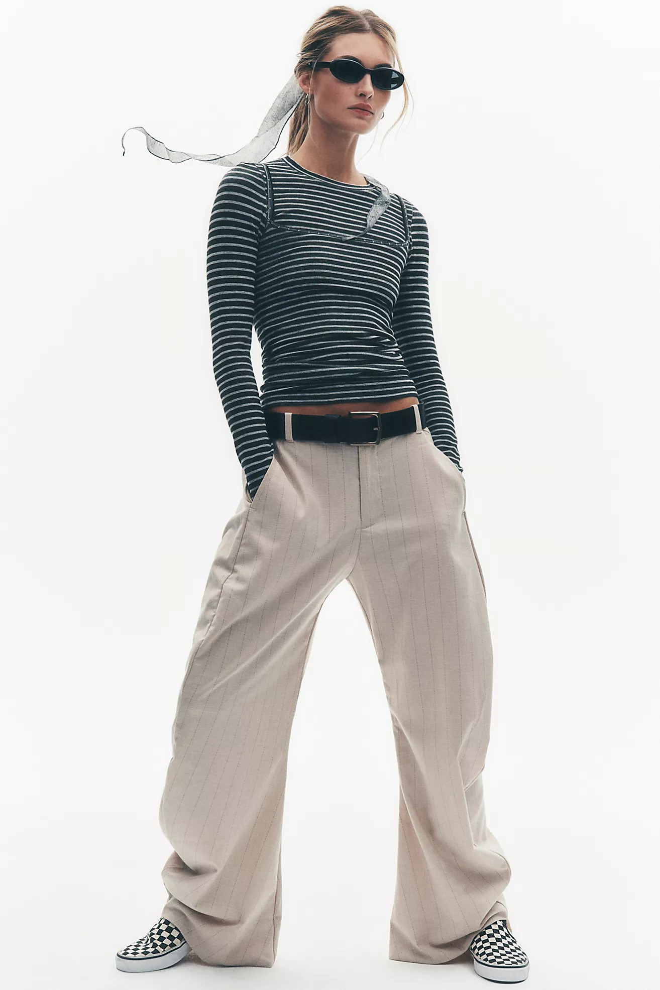 Spotlight Menswear Striped Barrel Trousers | Free People (Global - UK&FR Excluded)