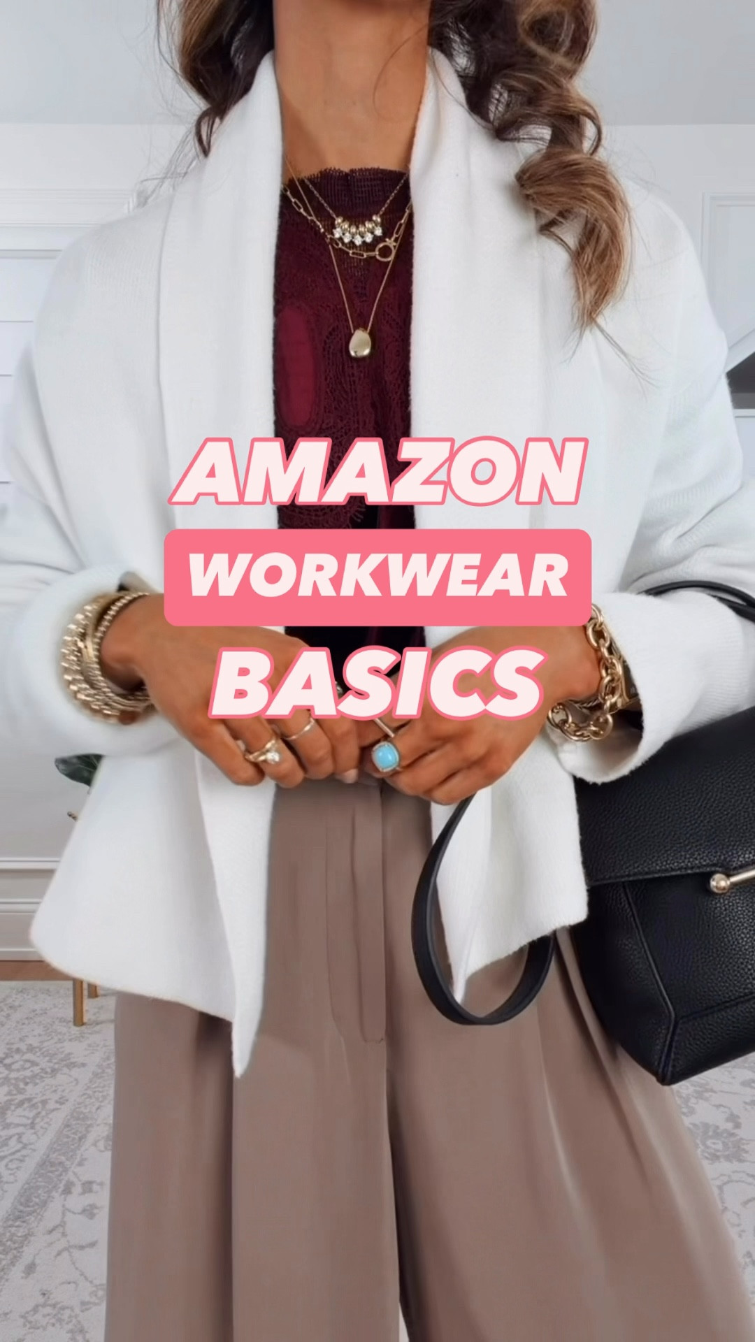 Holiday Workwear Basics 

Wearing a size small top and size xsmall work pants. Waist is elastic. 

Holiday workwear | work top | trousers | Christmas outfit | holiday outfit | church outfit | work pants | cyber week | black Friday 

#LTKCyberWeek #LTKHoliday #LTKWorkwear #LTKSeasonal