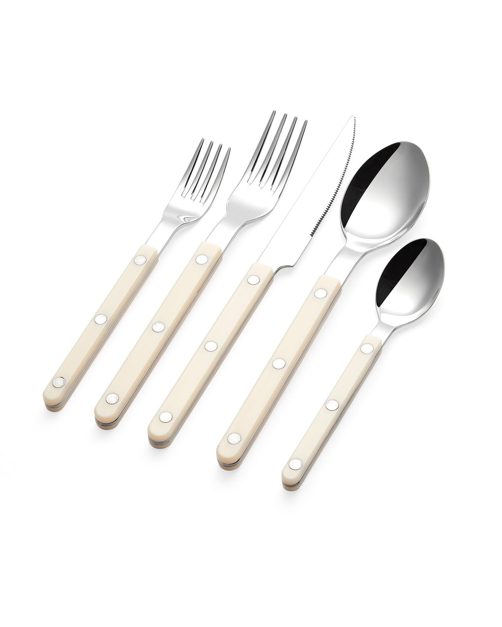 Sabre Bistrot 5-Piece Flatware Set | Serena and Lily