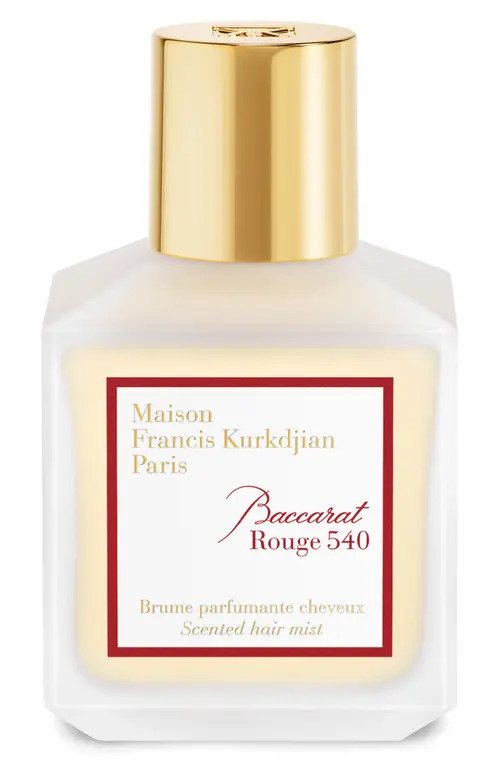 Maison Francis Kurkdjian Baccarat Rouge 540 Scented Hair Mist at Nordstrom, Size 2.4 Oz | Nordstrom