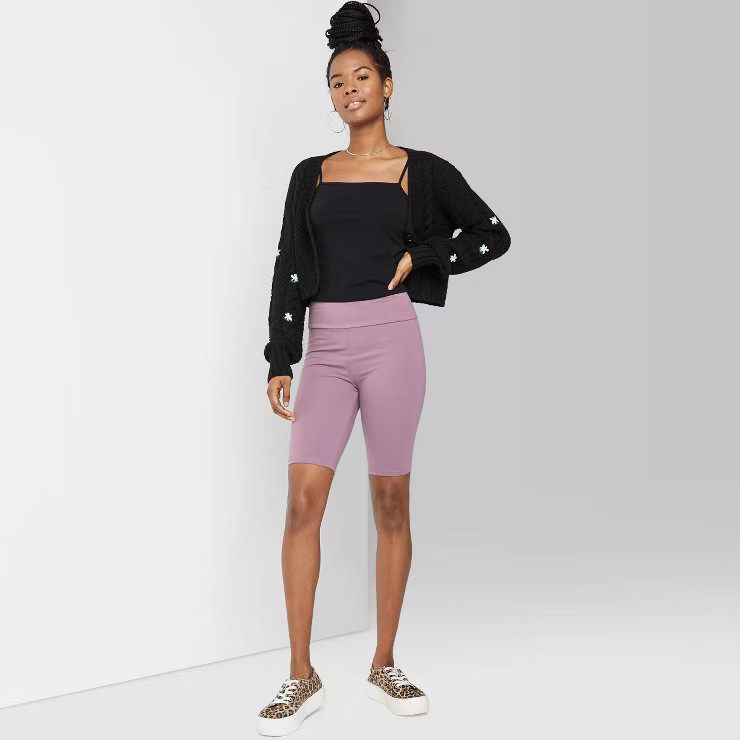 Women's High-Rise Bike Shorts - Wild Fable™ | Target