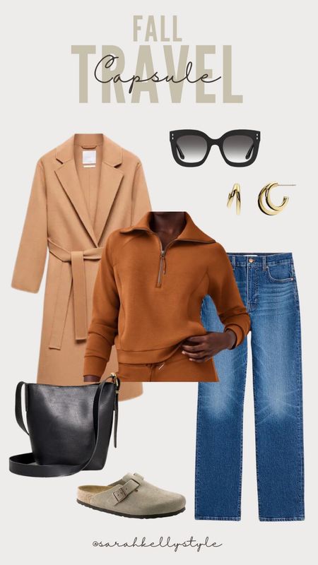 Fall travel capsule, travel outfits, holiday travel essentials, fall outfit, Sarah Kelly Style

#LTKstyletip #LTKSeasonal #LTKtravel