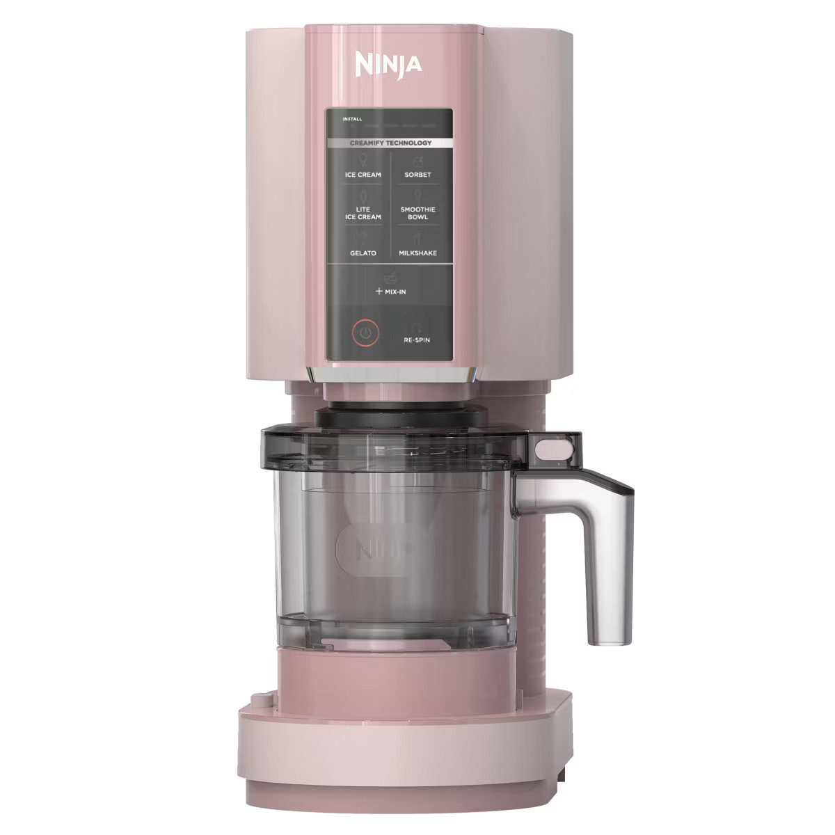 Ninja CREAMi Ice Cream Gelato and Sorbet Maker 7 One-Touch Programs Pink NC301PK | Target