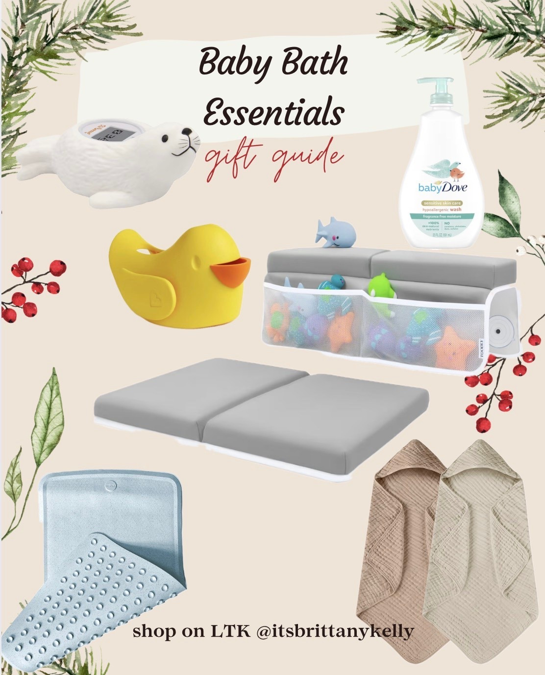 Want to buy a gift for a baby? Here are some great baby bath essential that would make great gifts for little ones and their parents! 

Shop the links! 

Baby bath / baby bath towels / baby soap / baby bath thermometer / baby bath mat 

#LTKBaby #LTKKids #LTKGiftGuide
