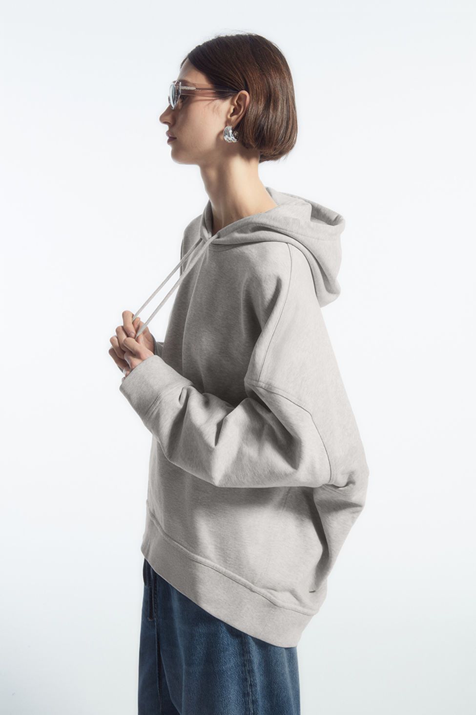 RELAXED JERSEY HOODIE | COS (EU)