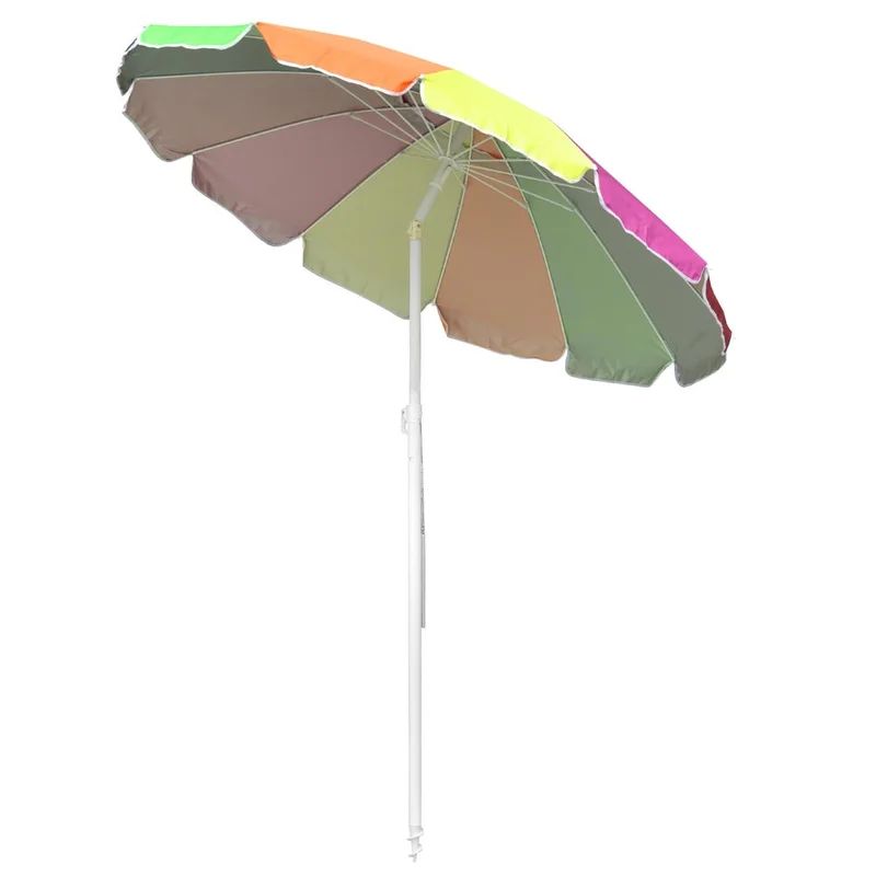 Braely 60.84'' Beach Umbrella | Wayfair North America