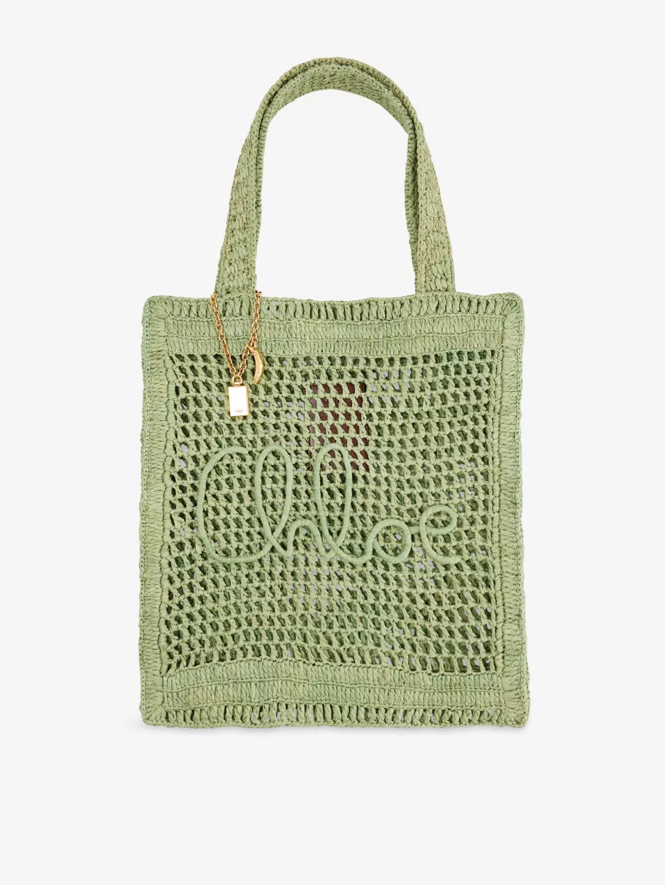 Summer Banana Raffia Tote Bag | Selfridges