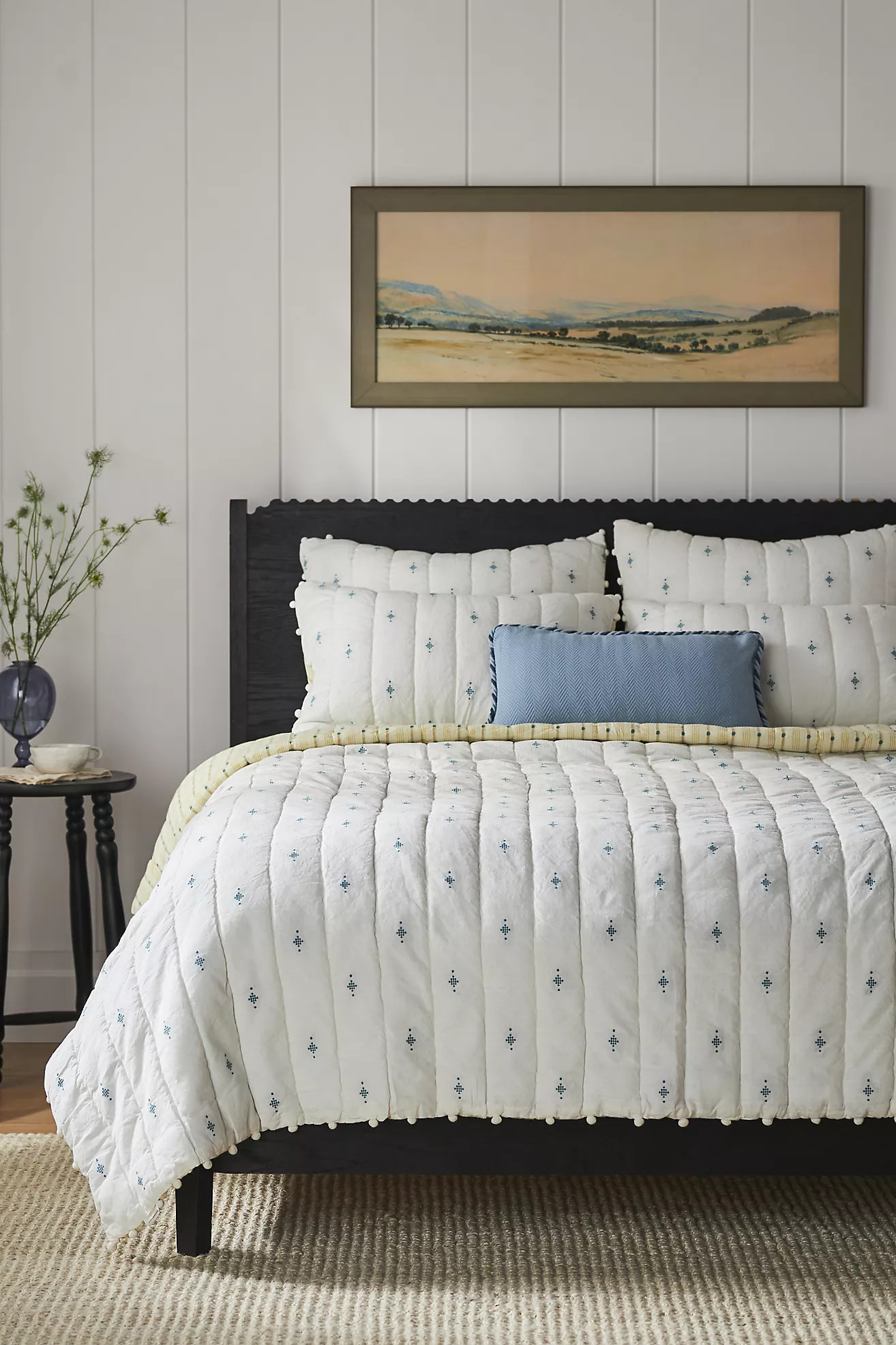 Cate Cotton Woven Quilt | Anthropologie (US)