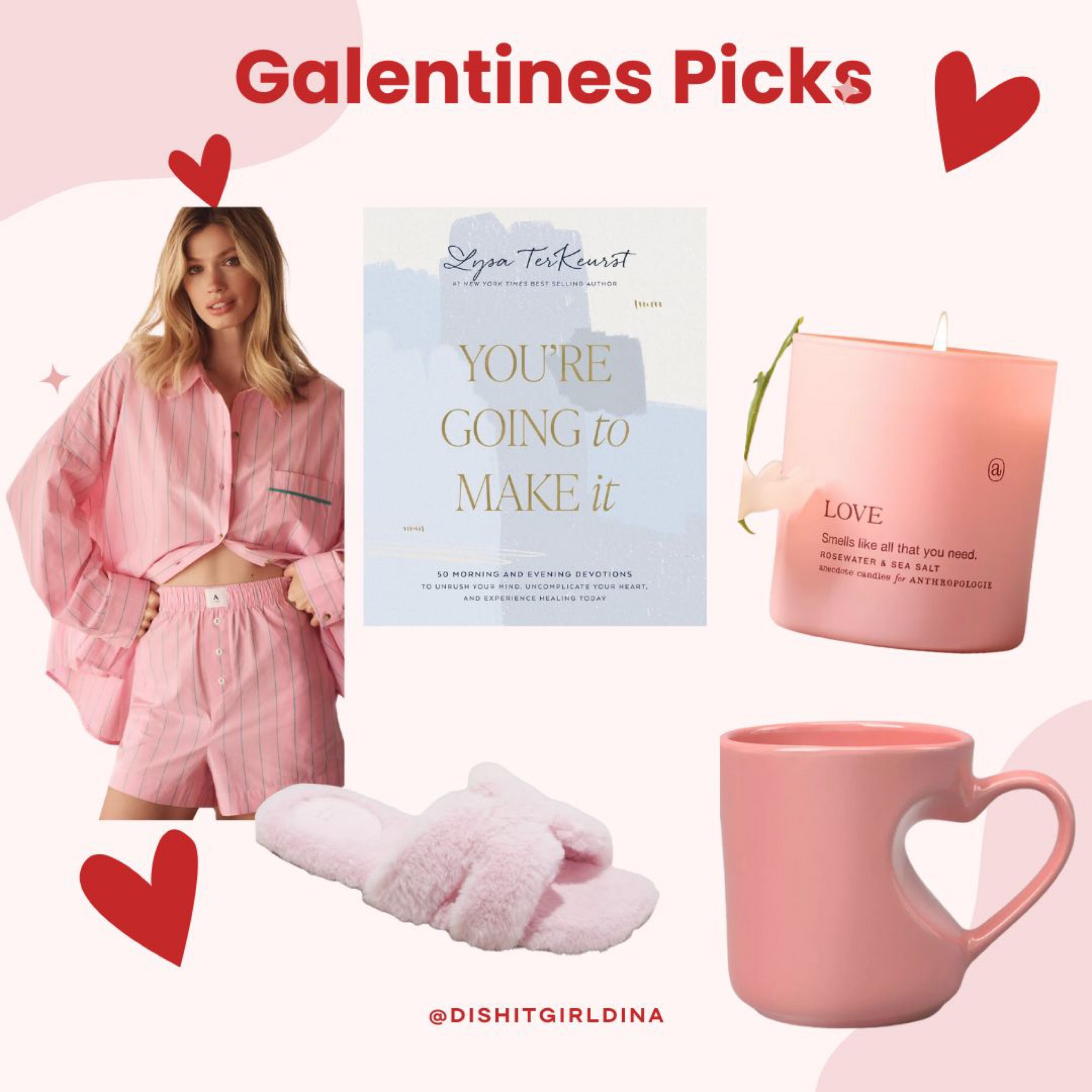Have sone Galentines in your life ? Here are some picks to help you make the cutest basket around !

#LTKSeasonal #LTKGiftGuide
