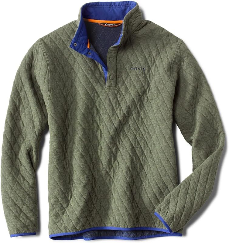 Outdoor Quilted Snap Sweatshirt | Amazon (US)