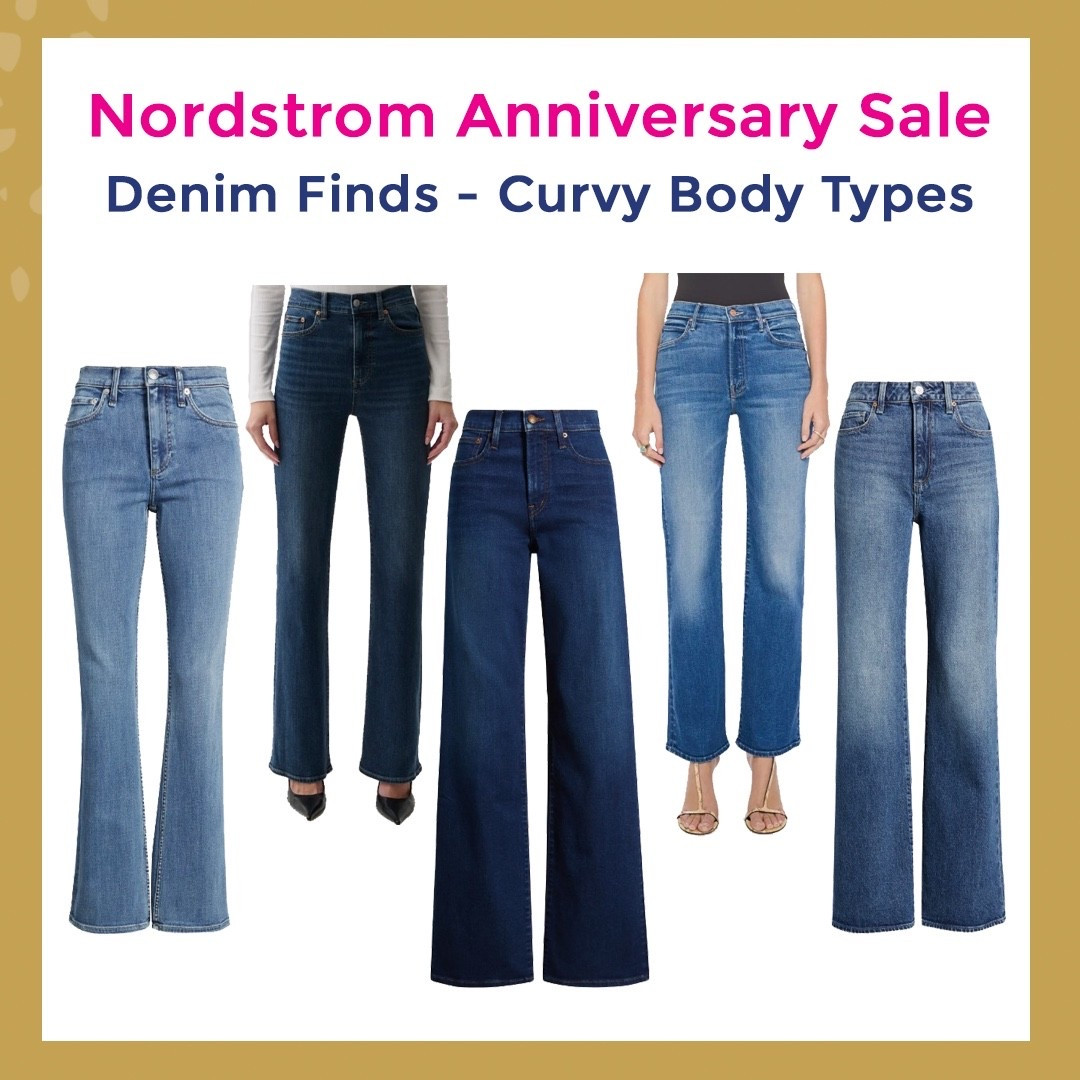 Nordstrom Anniversary Sale 💛Denim Finds 👖 for Curvy body types! #ltknsale #jeans #nordstromanniversarysale #denim

#LTKSaleAlert #LTKOver40 #LTKMidsize