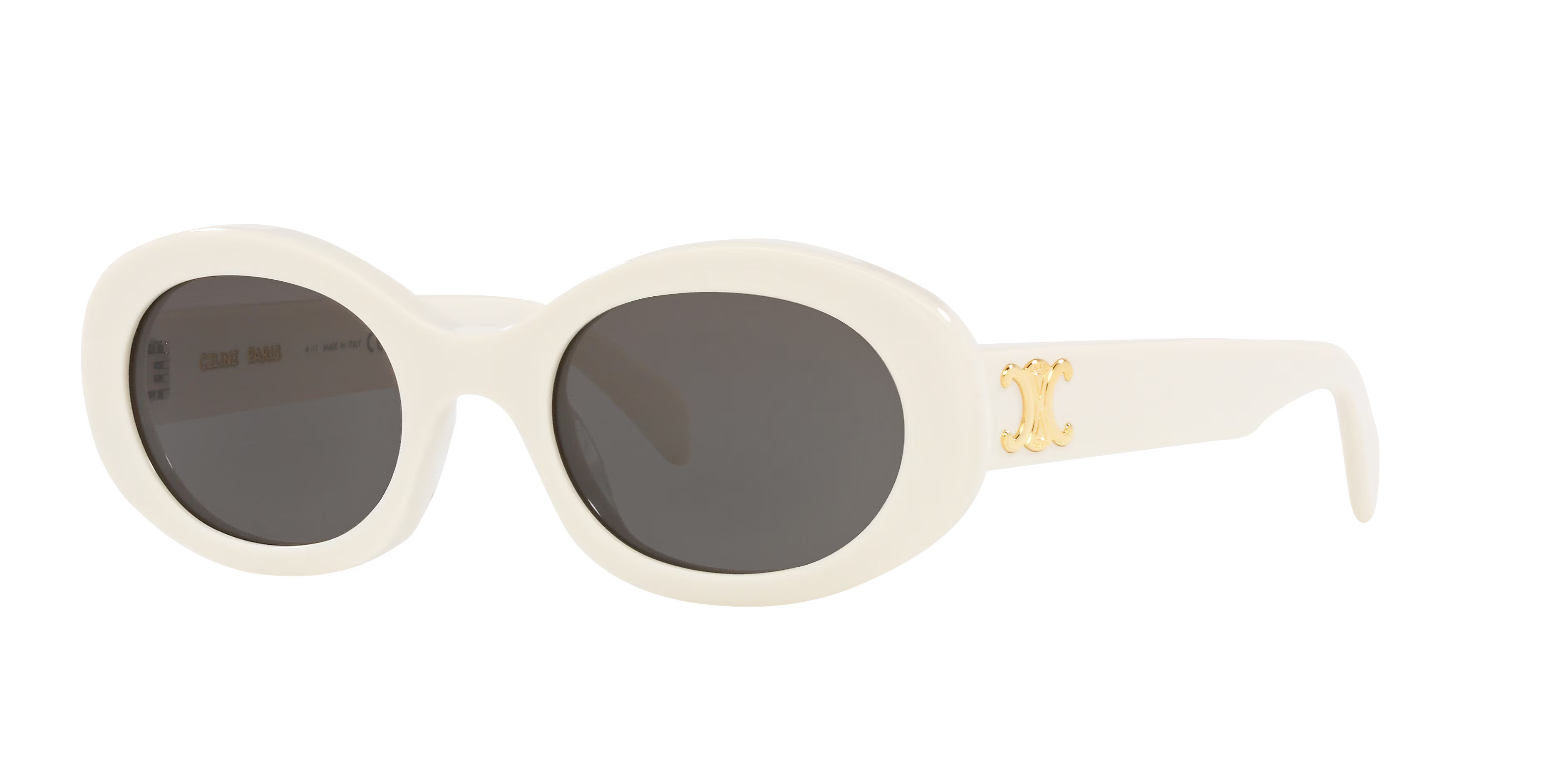 Celine Frau Sunglass CL40194U - Rahmenfarbe: Elfenbein, Linsenfarbe: Grau | Sunglass Hut EU