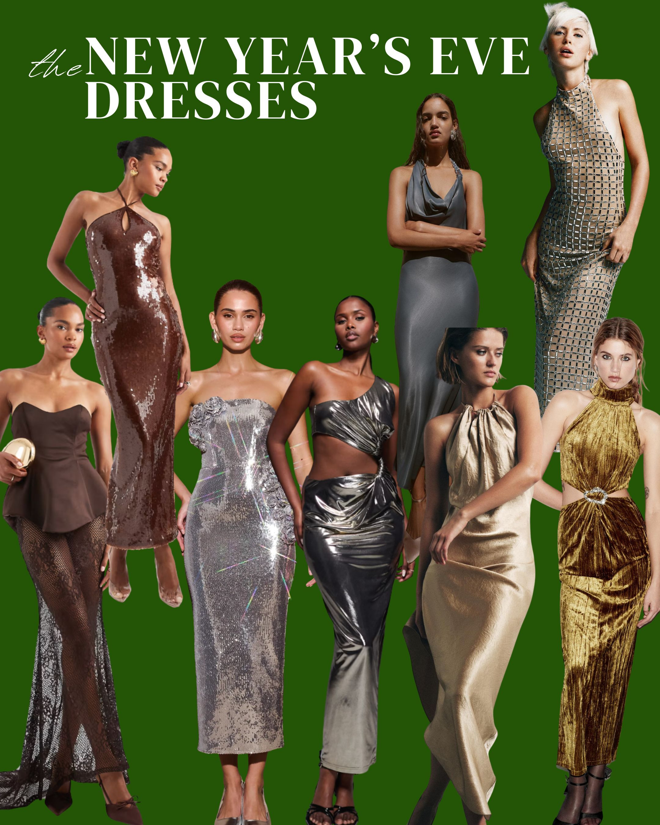 The best dresses for new year's eve 

 #LTKHoliday #LTKMidsize