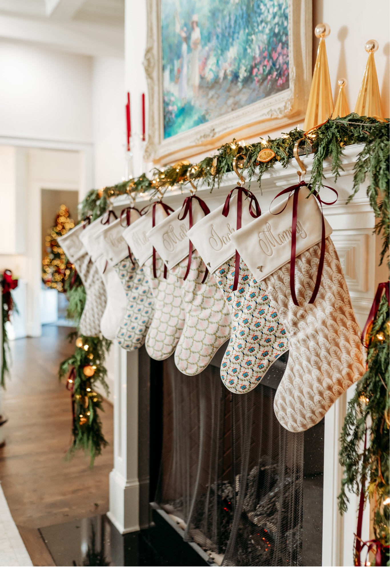 Stockings were hung by the chimney with care 🤍

#LTKHome #LTKSeasonal #LTKHoliday