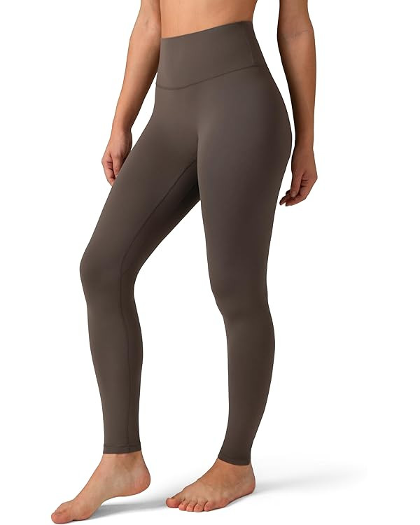 Colorfulkoala Dreamlux No Front Seam Leggings for Women 25"/28" Inseam, Seamless High Waisted But... | Amazon (US)