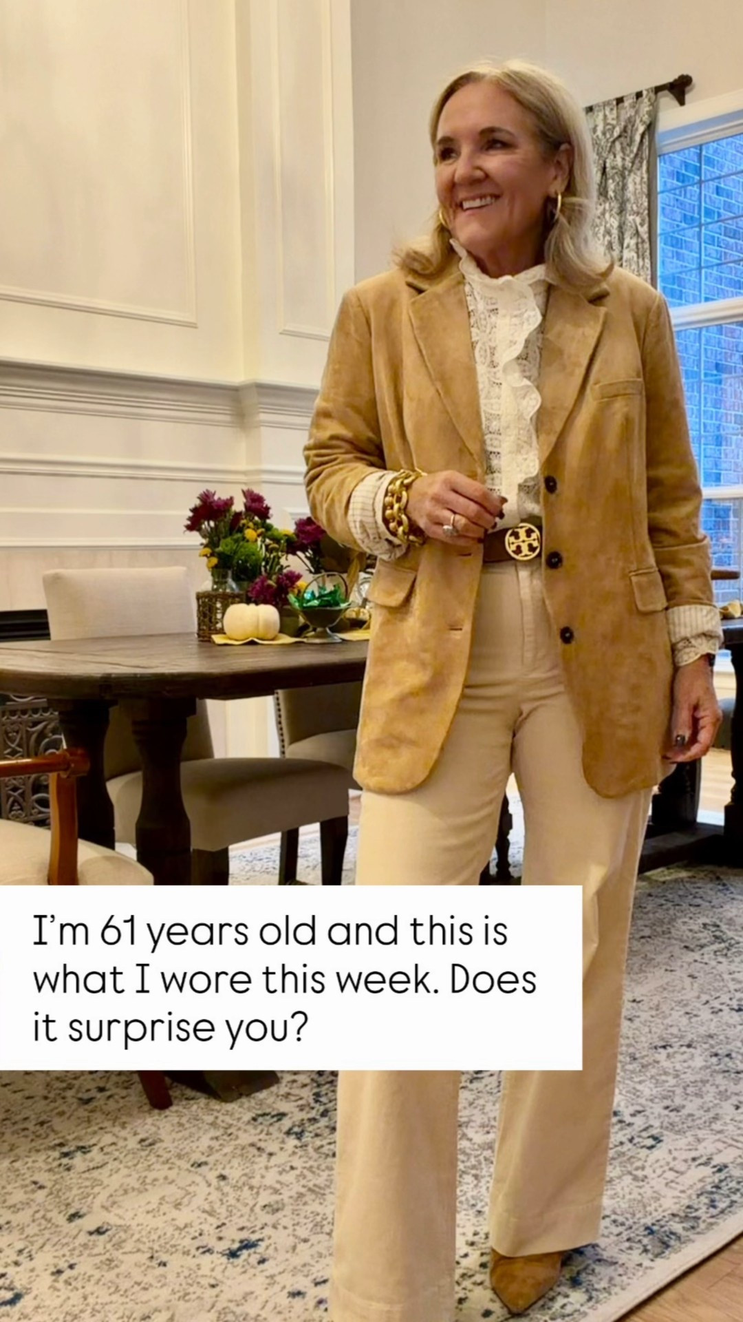 I post my daily outfits here in LTK with all sizing info. I’m a size medium /8 and sometimes wear petites. 
The individual outfit posts will have more sizing and all the accessories linked! 

Work wear casual date night church looks quite a variety in the week! 

#LTKOver40 #LTKPetite #LTKSaleAlert