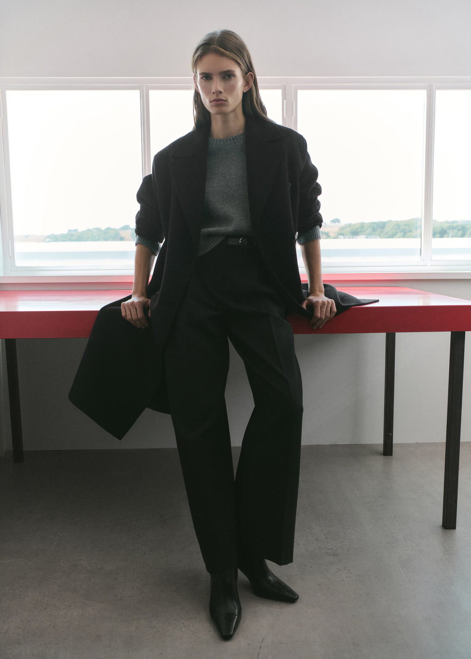 Handmade oversized wool coat | Mango (US/MX/AU)