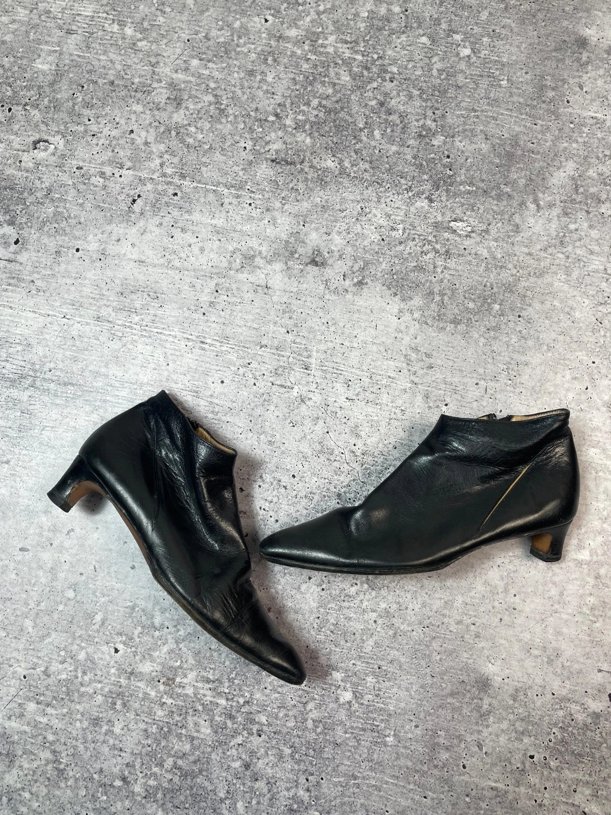 Vintage Dries Van Noten Ankle Leather Boots Shoes Women Y2K | eBay | eBay US
