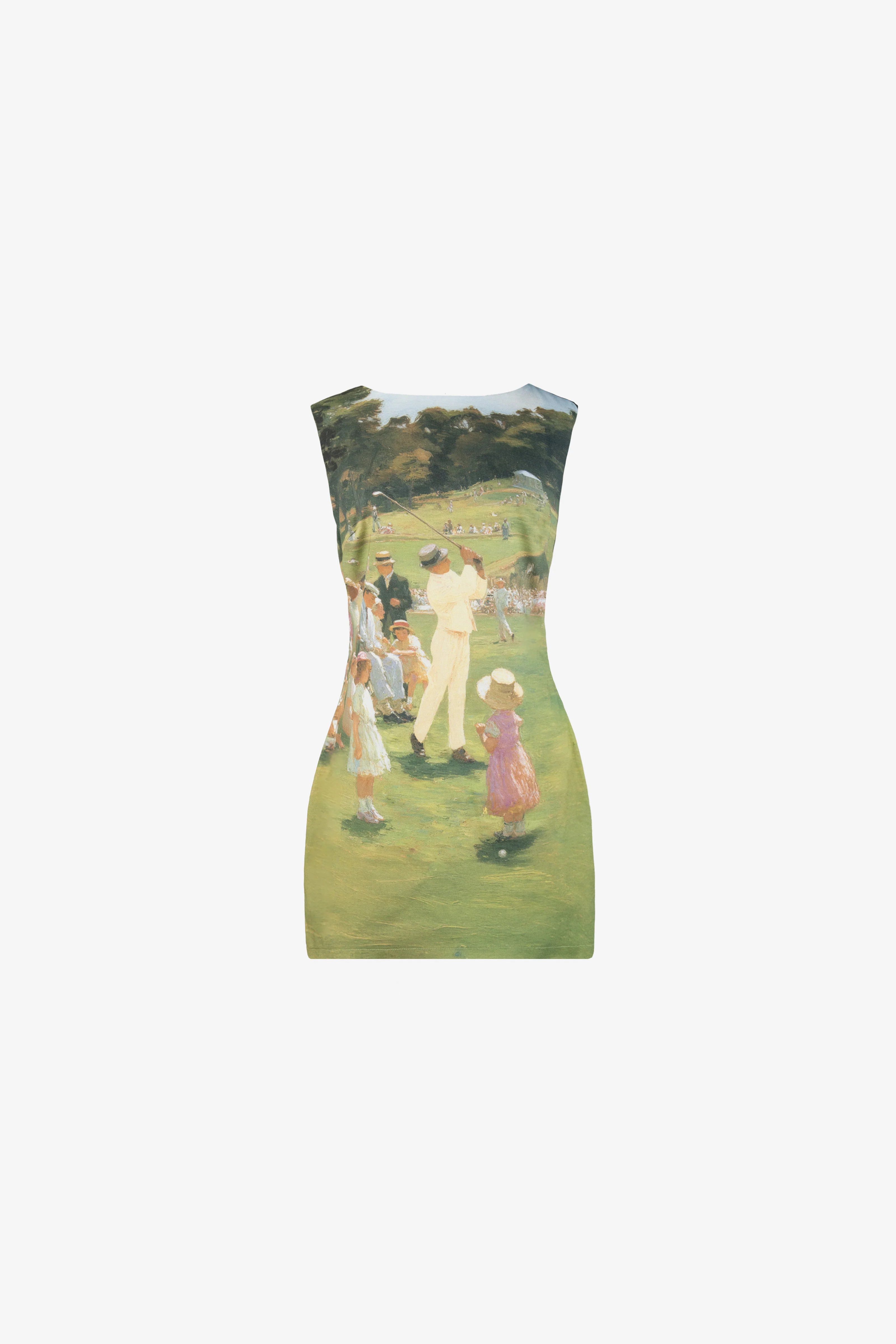 Augusta Linen Mini — Sunday Greens | Yellow The Label