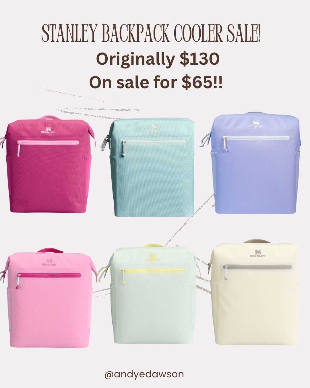 Stanley backpack cooler sale! One of the best Black Friday sales I’ve seen yet. So many cute color options & one of my fave coolers! 😍🙌🏽


#LTKFindsUnder100 #LTKCyberWeek #LTKSaleAlert