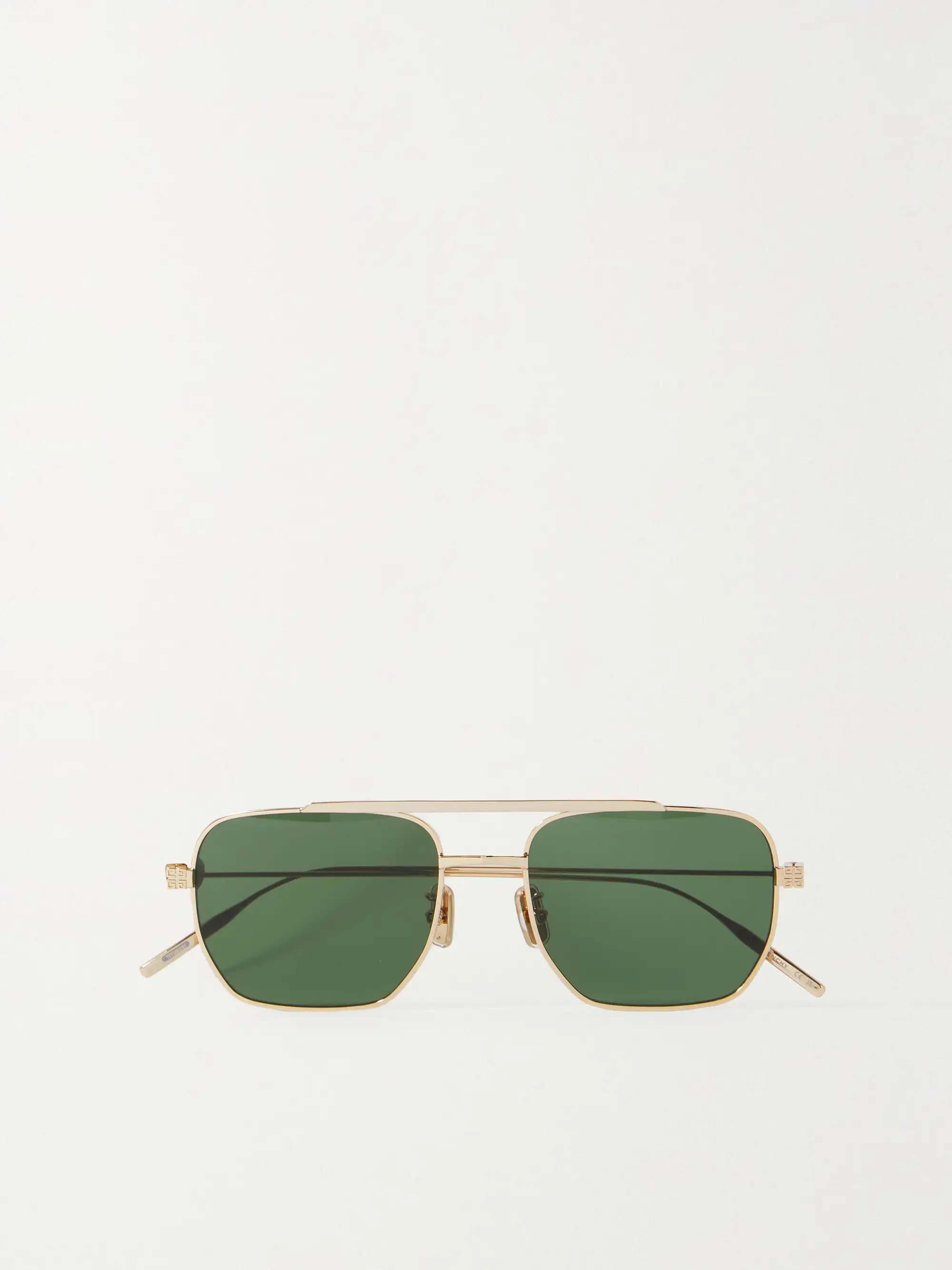 GVSPEED oversized square-frame gold-tone sunglasses | NET-A-PORTER APAC