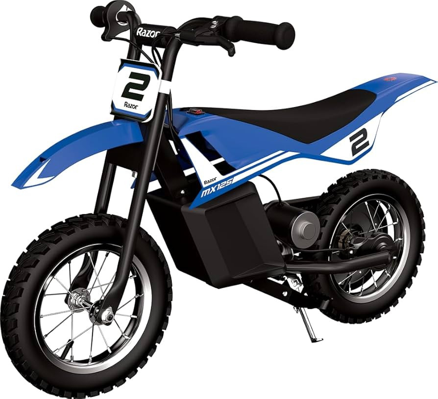 Razor MX125 Dirt Rocket Electric-Powered Bike with Authentic Motocross Geometry, Rear-Wheel Drive... | Amazon (US)