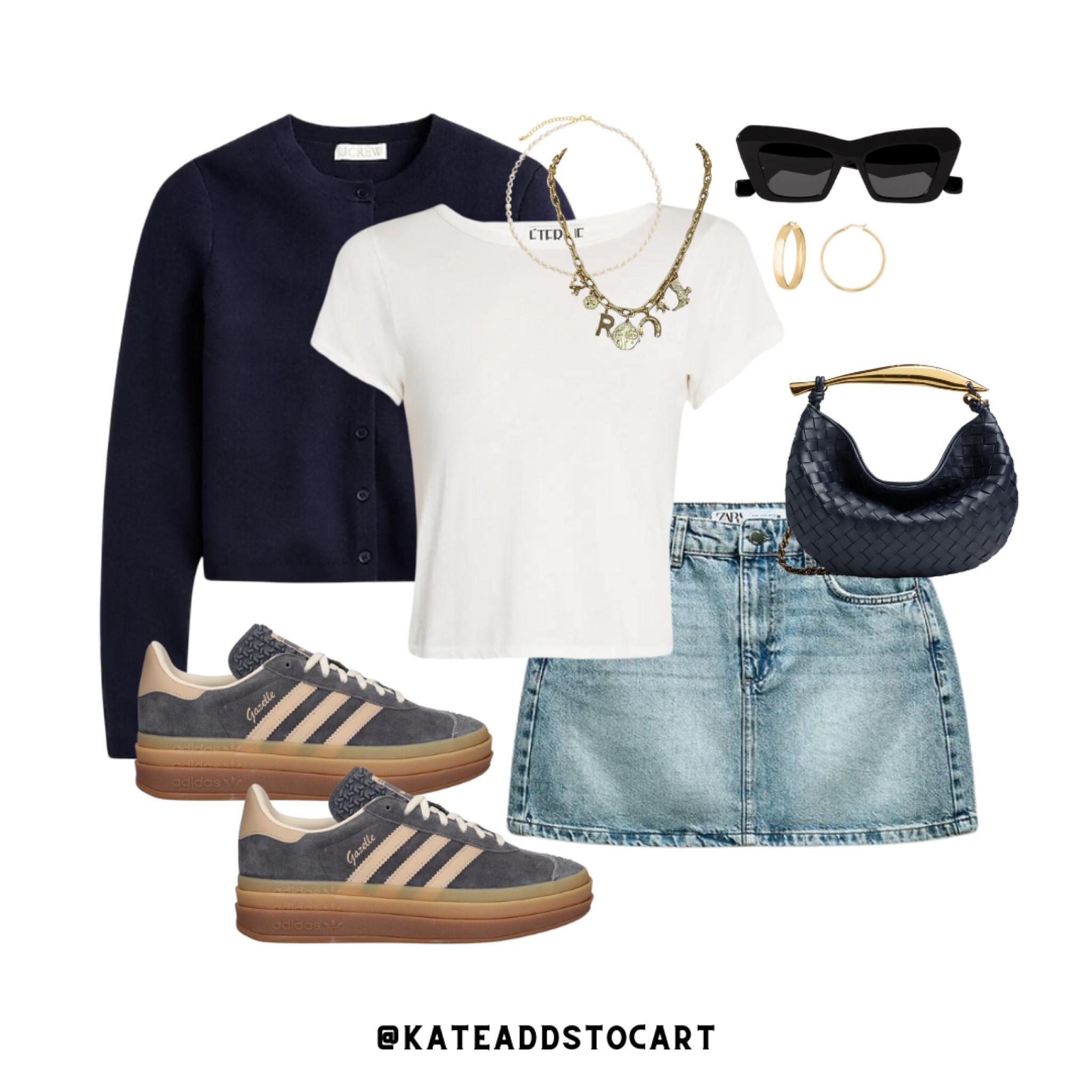 Casual & easy with a pop of navy 💙

#LTKfindsunder100 #LTKstyletip