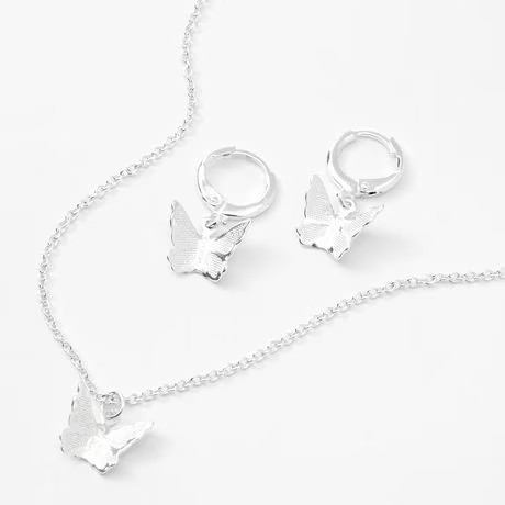 Claire's  Butterfly Neckalace and Earrings Set | Walmart (CA)