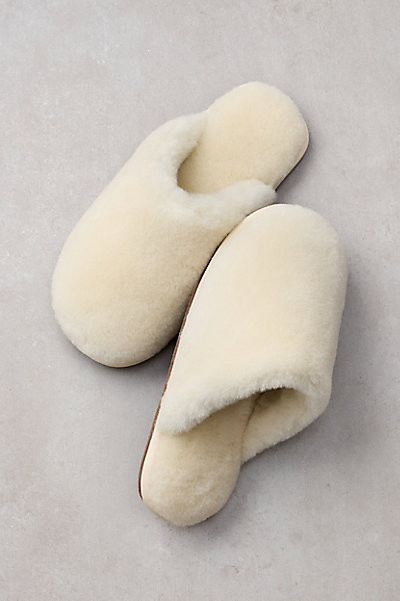 Women's Eva Sheepskin Scuff Slippers | Overland Sheepskin Co.