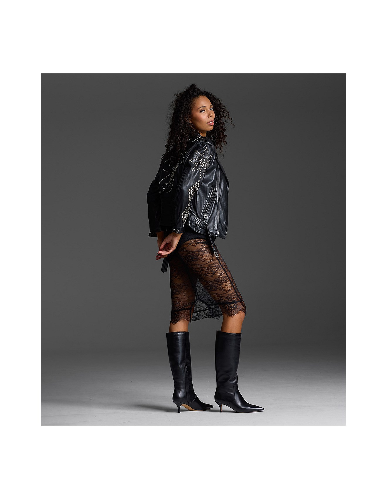VELMA60 POINTED KNEE HIGH BOOT | David Jones (Australia & New Zealand)