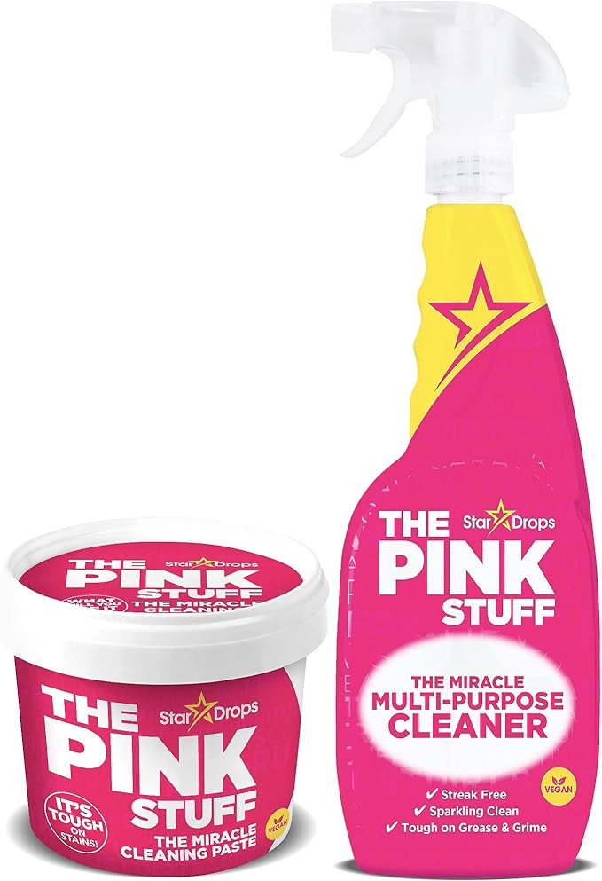 Stardrops - The Pink Stuff - The Miracle Cleaning Paste and Multi-Purpose Spray 2-pack Bundle ( 1... | Amazon (US)