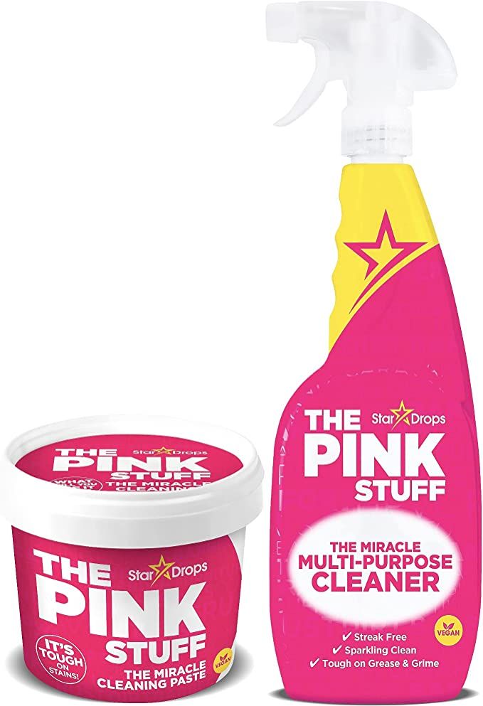 Stardrops - The Pink Stuff - The Miracle Cleaning Paste and Multi-Purpose Spray 2-pack Bundle ( 1... | Amazon (US)