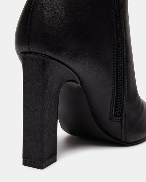 ARCHERS BLACK LEATHER WIDE CALF | Steve Madden (US)
