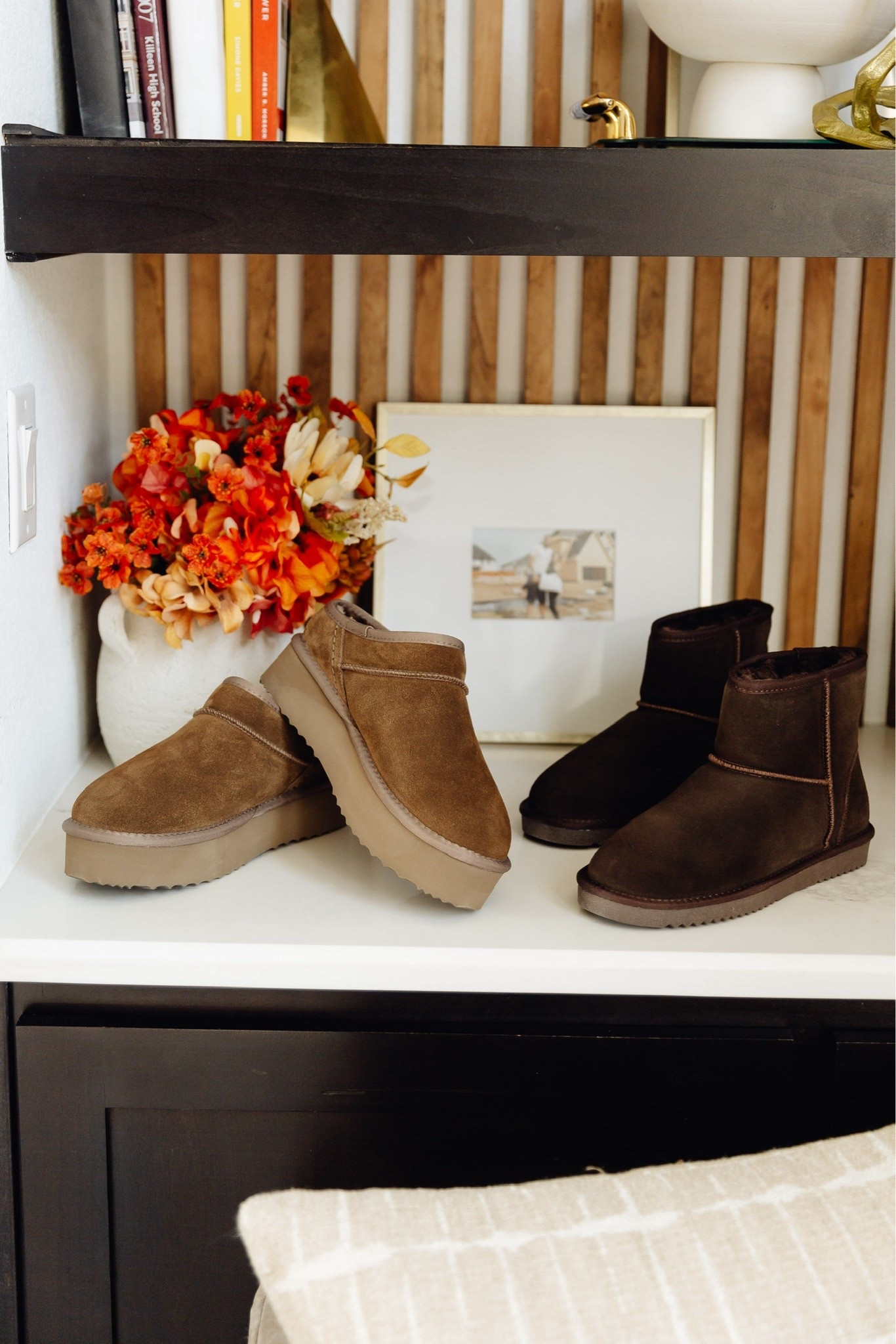 Affordable alternative fall and winter boot find! Casual shoe!