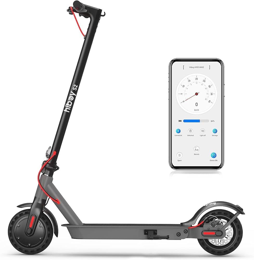 Hiboy S2/S2 MAX Electric Scooter, 8.5"/10" Tires, Up to 17/40.4 Miles Range, 350W/500W Motor & 19... | Amazon (US)