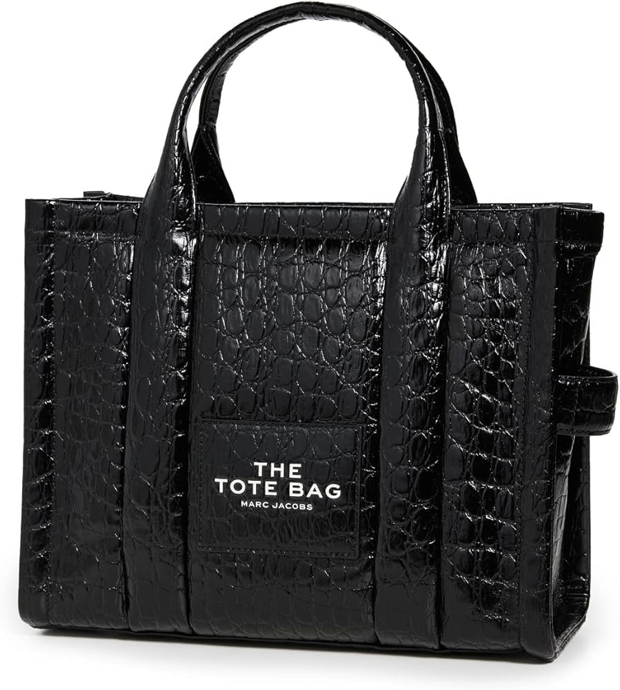 Marc Jacobs Women's The Croc-Embossed Medium Tote Bag | Amazon (US)