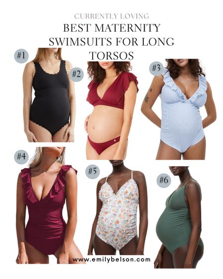 Best maternity swimwear, especially for long torso 

#LTKswim #LTKbump #LTKunder50