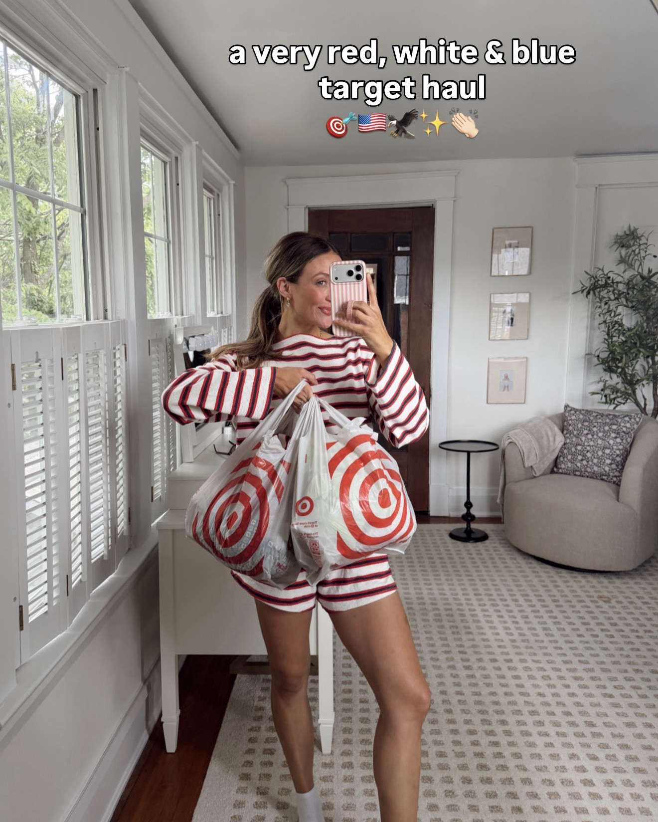 Target red, white and blue haul
Target Memorial Day outfit ideas 
Size s stripe bottoms 
Size M active shorts/skorts/active dress 

#LTKmomlife #LTKActive #LTKSeasonal