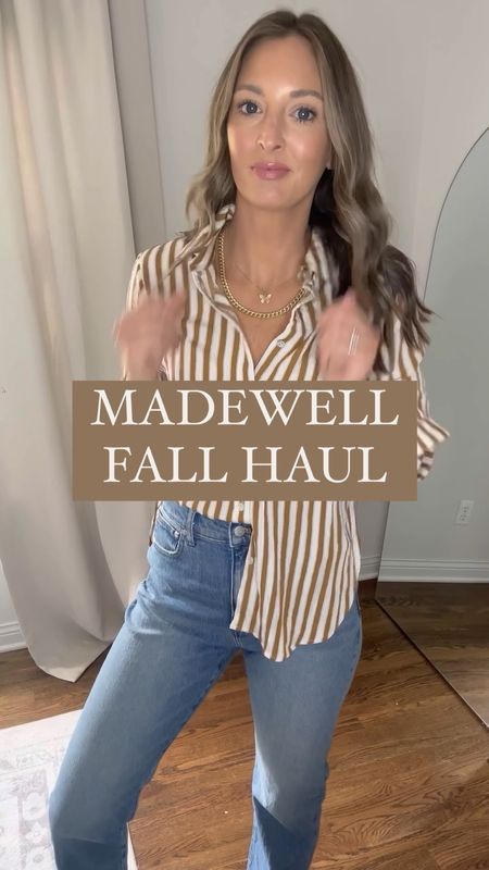 Madewell Fall haul on sale! 

Jeans: 28/regular
Tops tts small
Jacket & vest size down one



#LTKSale #LTKSeasonal #LTKfindsunder100